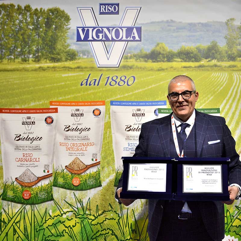 Cibus Connect 2019: Riso Vignola si è aggiudicato due premi durante la cerimonia degli Awards (anteprima)